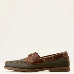 Ariat Country*Antigua Boat Shoe OLIVE NIGHT