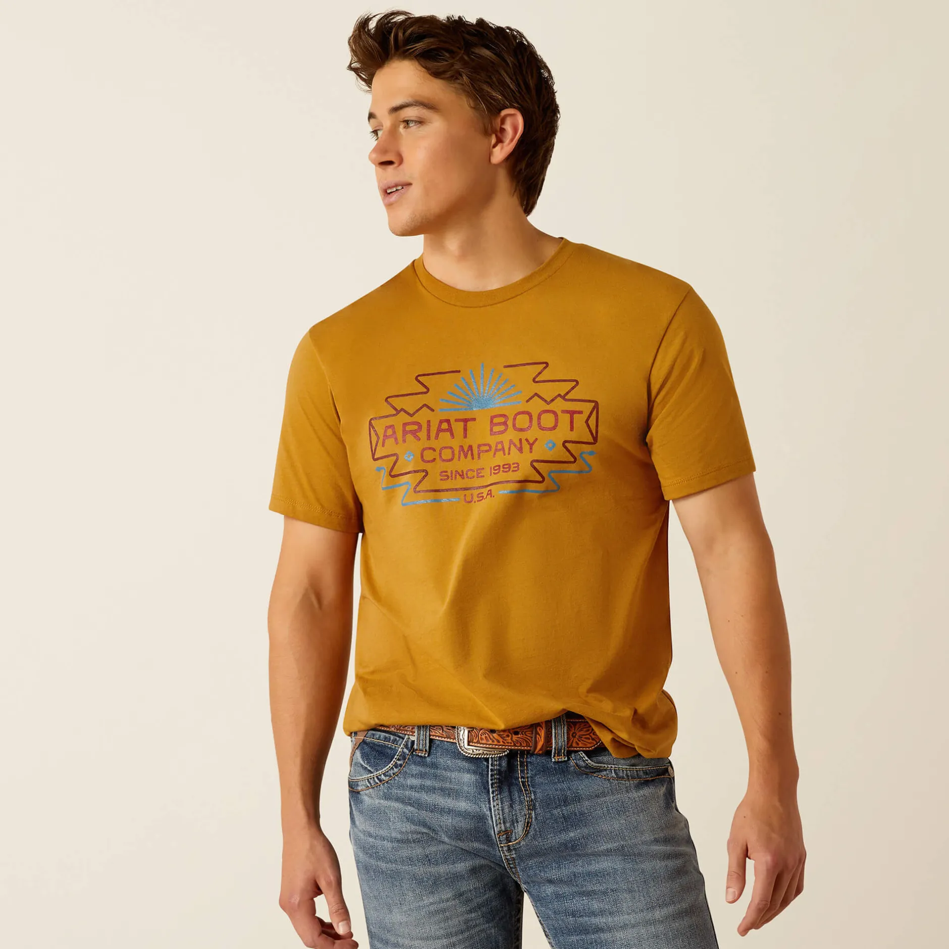Ariat Tops & T-Shirts|Oberteile & T-Shirts*Amigo T-Shirt HARVEST GOLD
