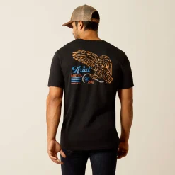 Ariat Oberteile & T-Shirts*Eagle Freedom T-Shirt BLACK