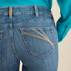 Ariat Denim|Denim*Arrow Fit Perfect Rise Lili Boot Cut Jeans MAINE