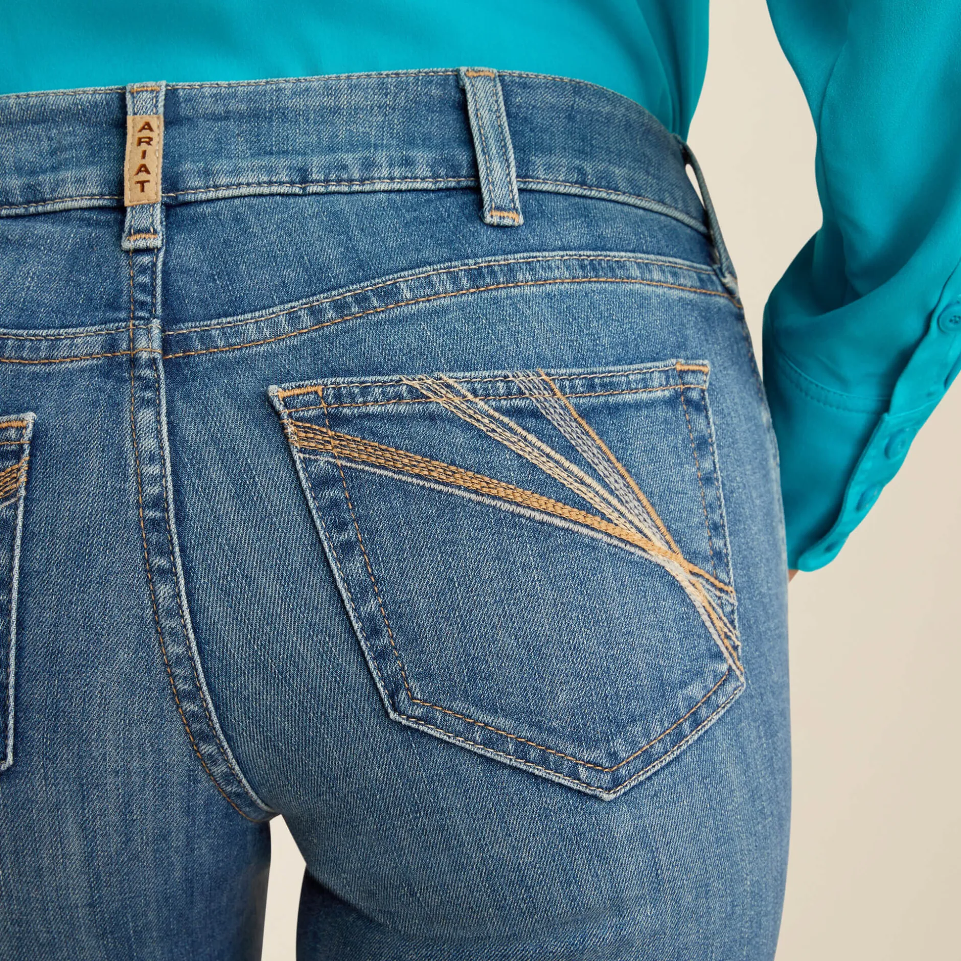 Ariat Denim|Denim*Arrow Fit Perfect Rise Lili Boot Cut Jeans MAINE