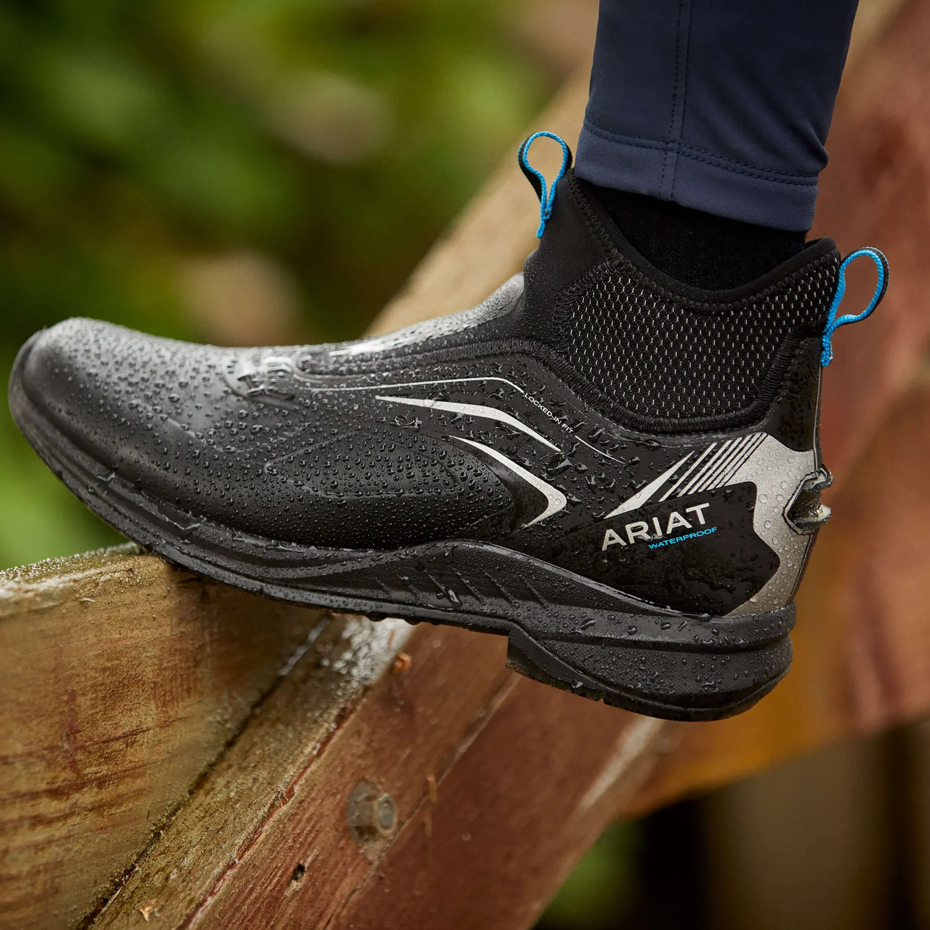 Ariat Wasserdichte Schuhe|Reiten*Ascent Waterproof Paddock Boot BLACK