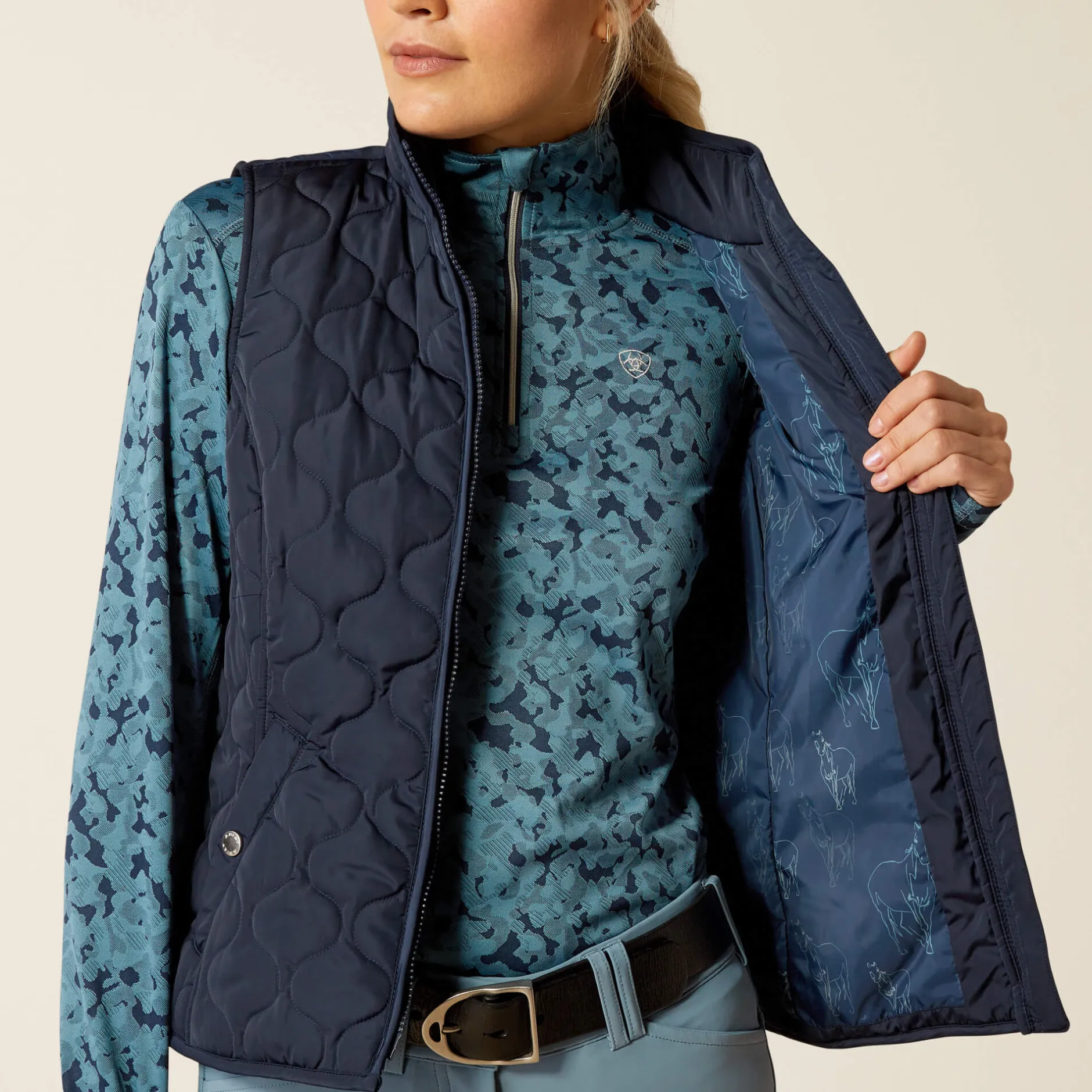 Ariat Oberbekleidung*Ashley 2.0 Insulated Gilet NAVY ECLIPSE