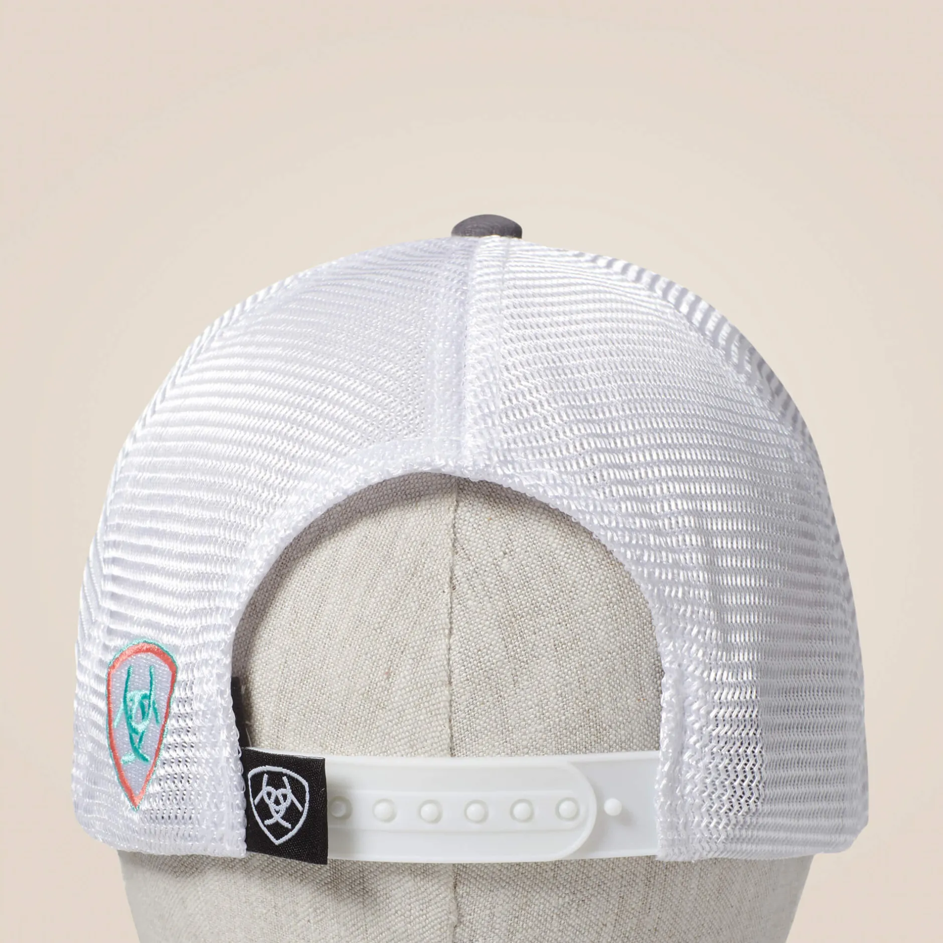 Ariat Caps|Mützen & Caps*Aztec Logo Trucker Cap GREY