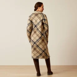 Ariat Sweatshirts & Hoodies|Strickmode & Cardigans*Ballston Cardigan OATMEAL PLAID