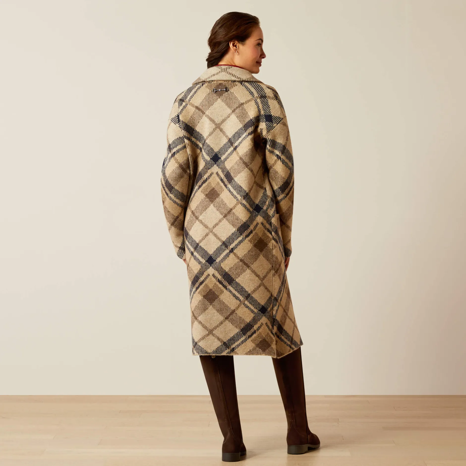 Ariat Sweatshirts & Hoodies|Strickmode & Cardigans*Ballston Cardigan OATMEAL PLAID