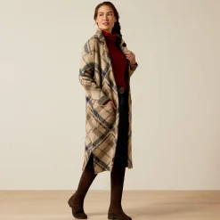 Ariat Sweatshirts & Hoodies|Strickmode & Cardigans*Ballston Cardigan OATMEAL PLAID