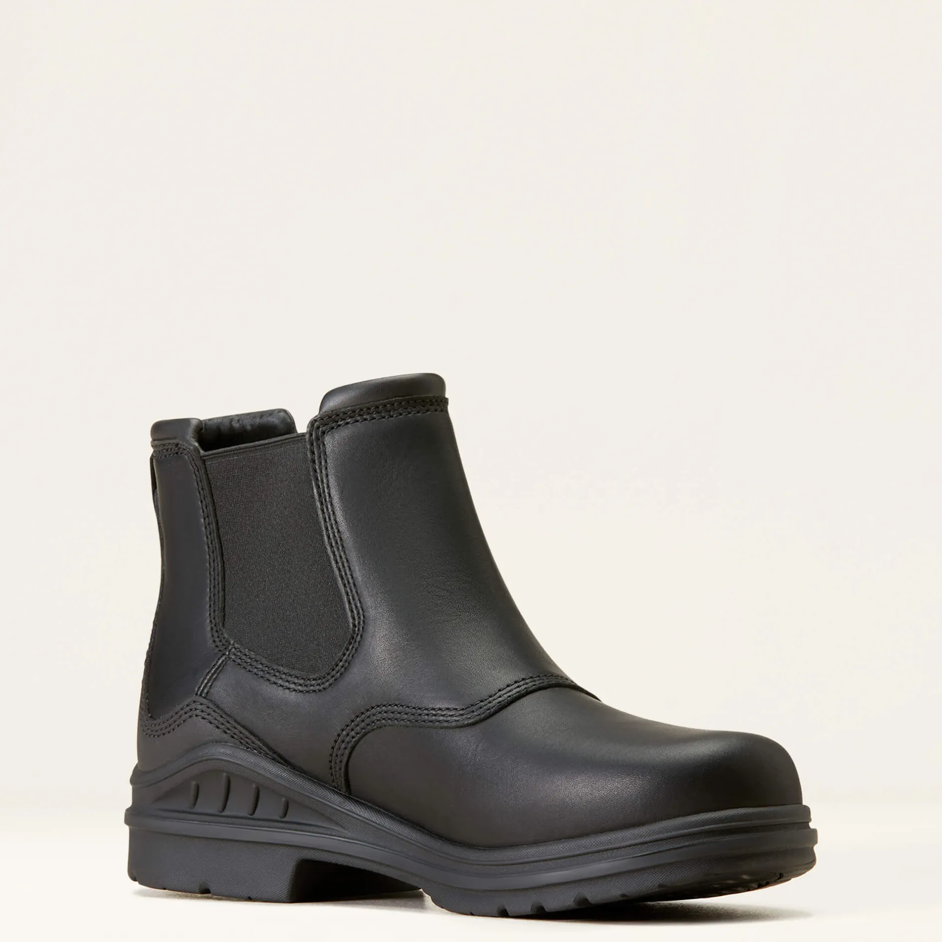 Ariat Wasserdichte Schuhe|Reiten*Barnyard Waterproof Chelsea Boot BLACK