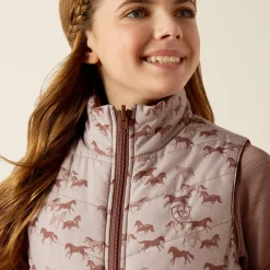 Ariat Oberbekleidung*Bella Reversible Insulated Gilet SCATTERING HORSES