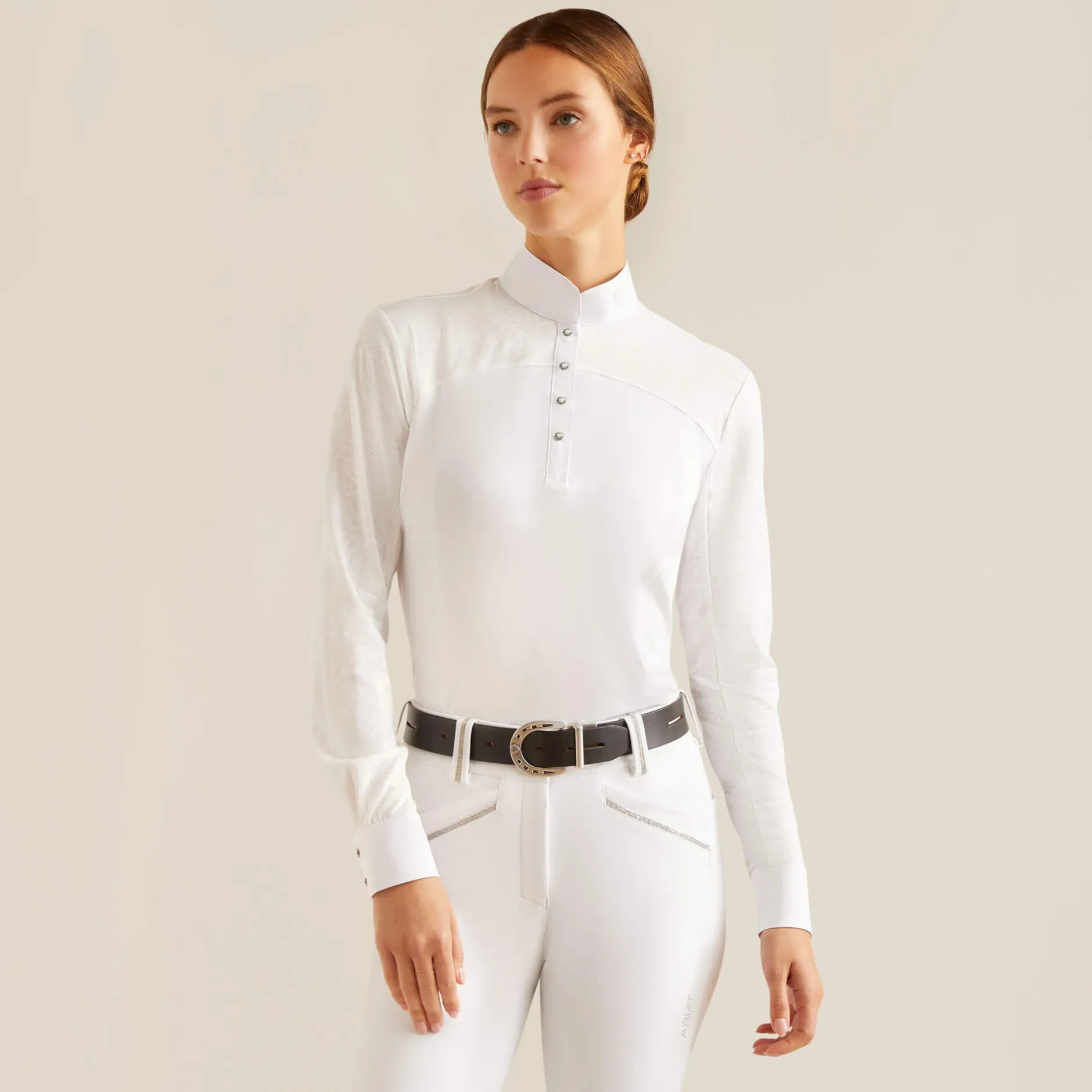 Ariat Turnierbekleidung*Bellatrix Show Shirt WHITE