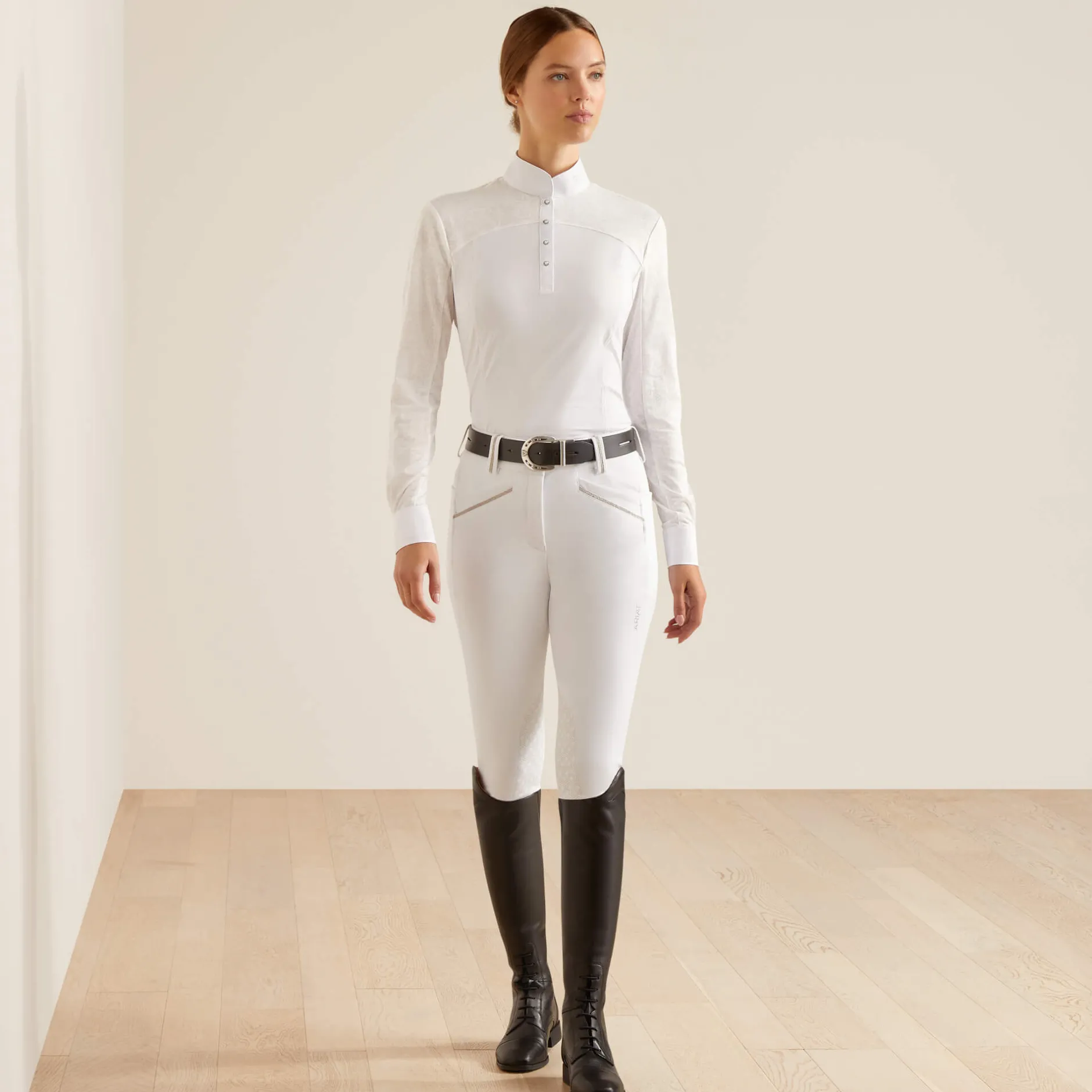 Ariat Turnierbekleidung*Bellatrix Show Shirt WHITE