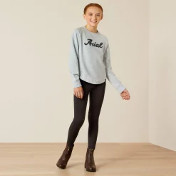 Ariat Sweatshirts & Hoodies*Benicia Sweatshirt CERULEAN HEATHER