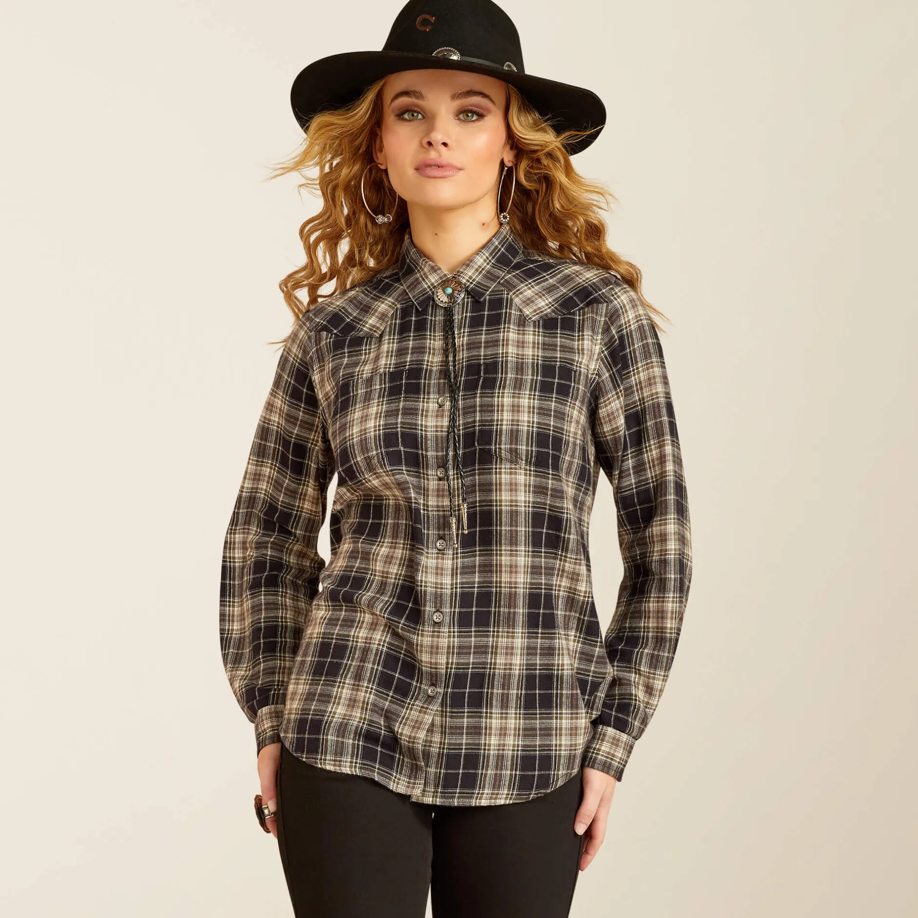 Ariat Westernhemden|Oberteile & T-Shirts*Billie Jean Western Shirt CHEYENNE PLAID