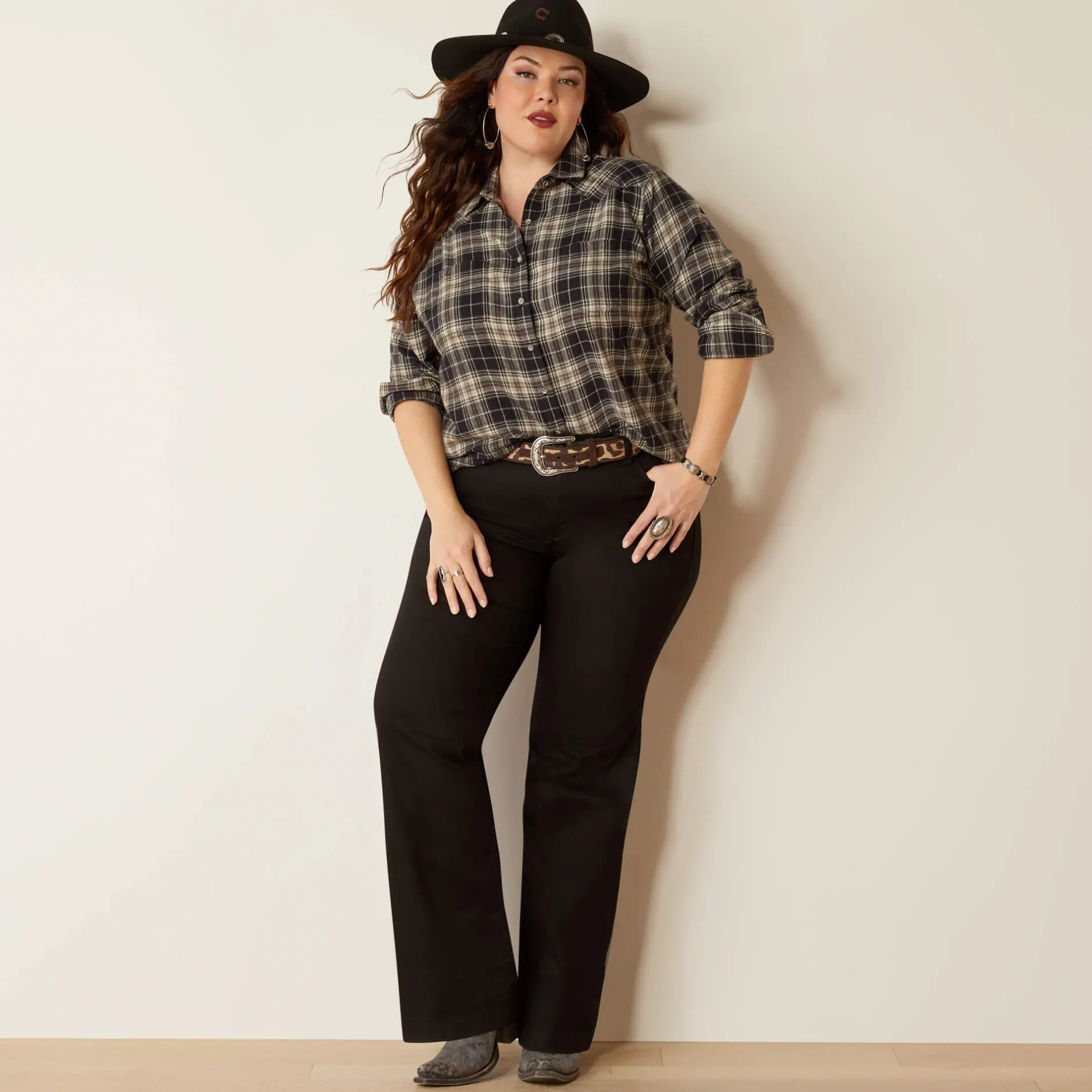 Ariat Westernhemden|Oberteile & T-Shirts*Billie Jean Western Shirt CHEYENNE PLAID
