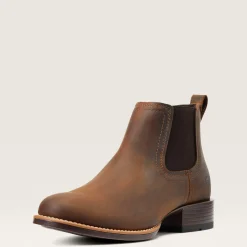 Ariat Fashion-Westernstiefel|Western*Booker Ultra Round Toe Western Boot DISTRESSED BROWN