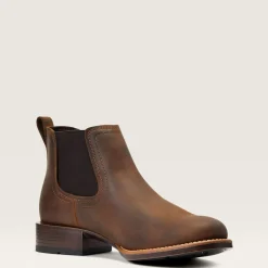 Ariat Fashion-Westernstiefel|Western*Booker Ultra Round Toe Western Boot DISTRESSED BROWN