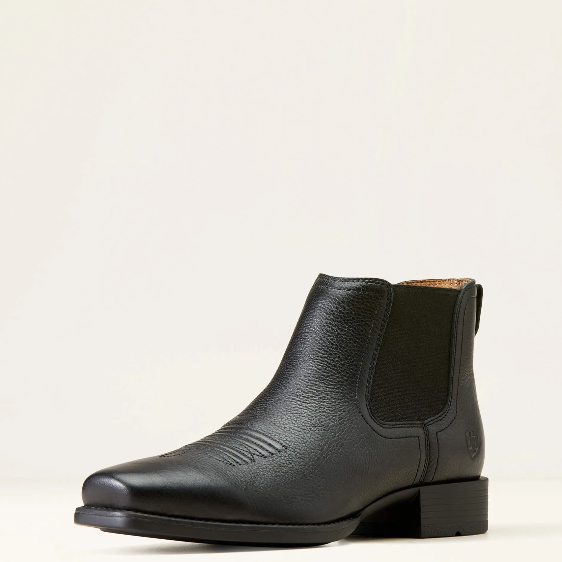 Ariat Fashion-Westernstiefel|Western*Booker Ultra Square Toe Western Boot BLACK DEERTAN