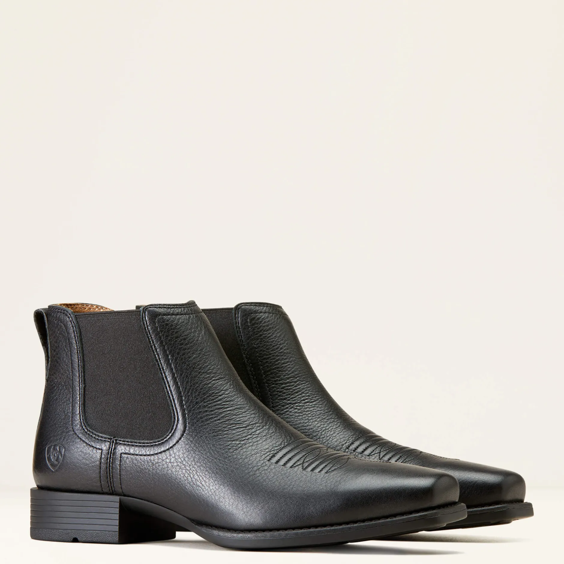 Ariat Fashion-Westernstiefel|Western*Booker Ultra Square Toe Western Boot BLACK DEERTAN