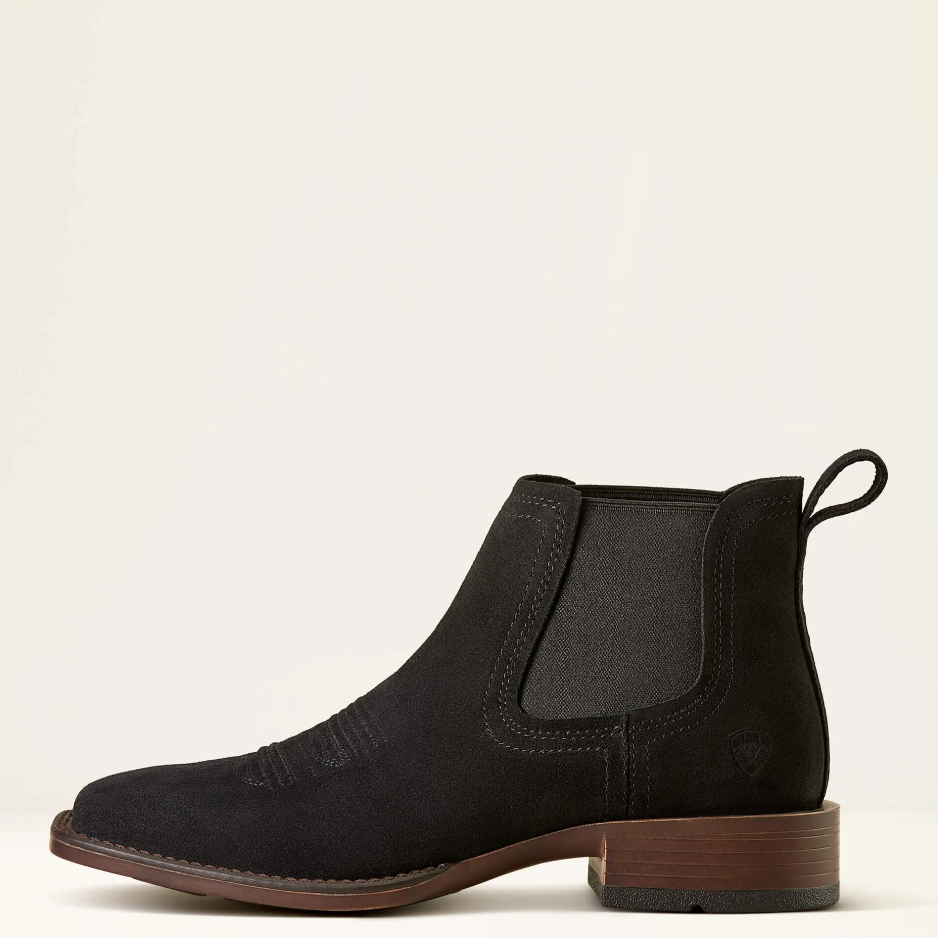 Ariat Fashion-Westernstiefel|Wildleder Schuhe & Stiefel*Booker Ultra Western Boot BLACK SUEDE