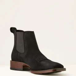 Ariat Fashion-Westernstiefel|Wildleder Schuhe & Stiefel*Booker Ultra Western Boot BLACK SUEDE