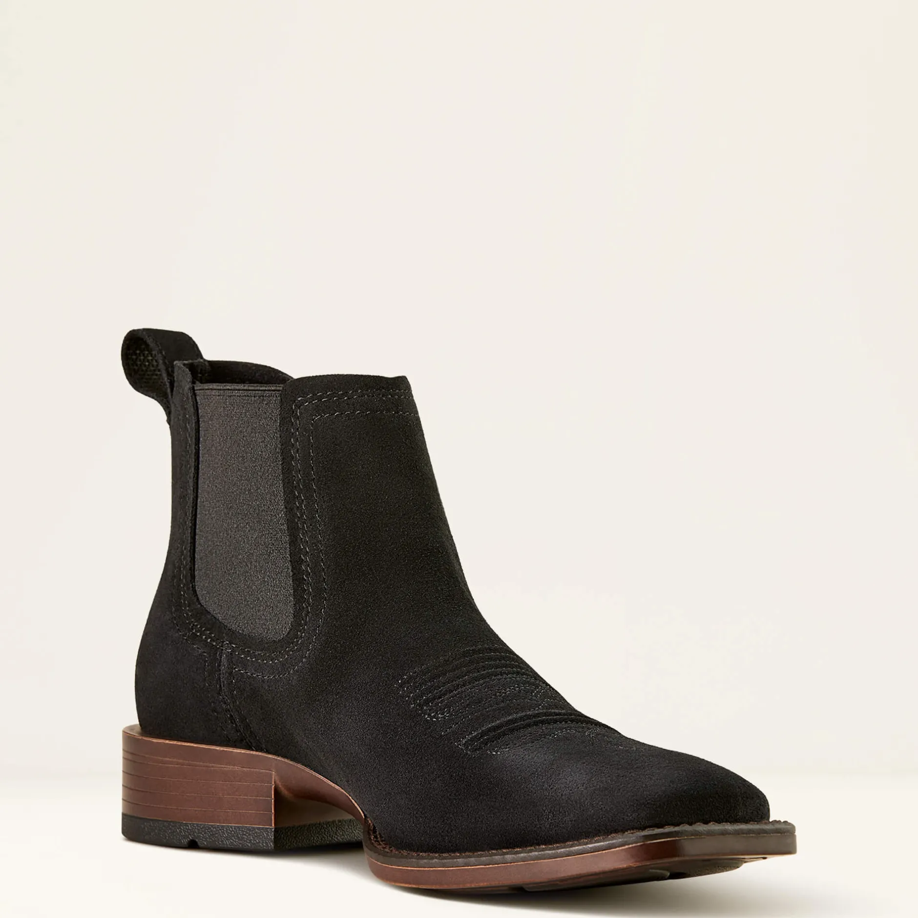 Ariat Fashion-Westernstiefel|Wildleder Schuhe & Stiefel*Booker Ultra Western Boot BLACK SUEDE