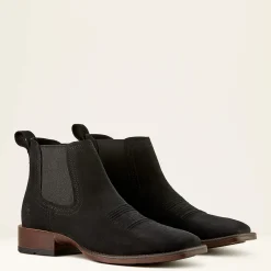Ariat Fashion-Westernstiefel|Wildleder Schuhe & Stiefel*Booker Ultra Western Boot BLACK SUEDE
