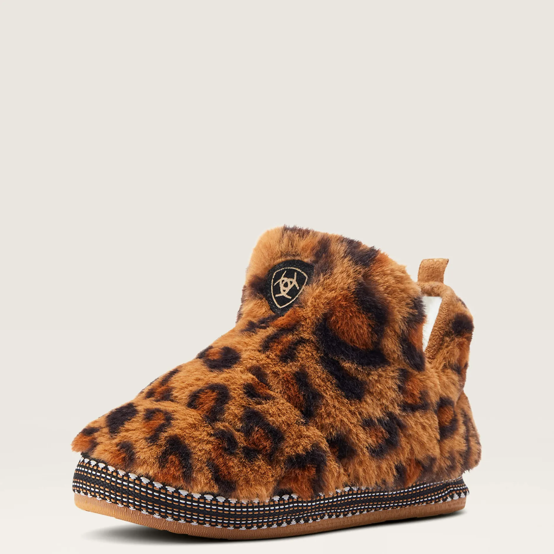 Ariat Pantoletten*Bootie Slipper FUZZY LEOPARD PRINT