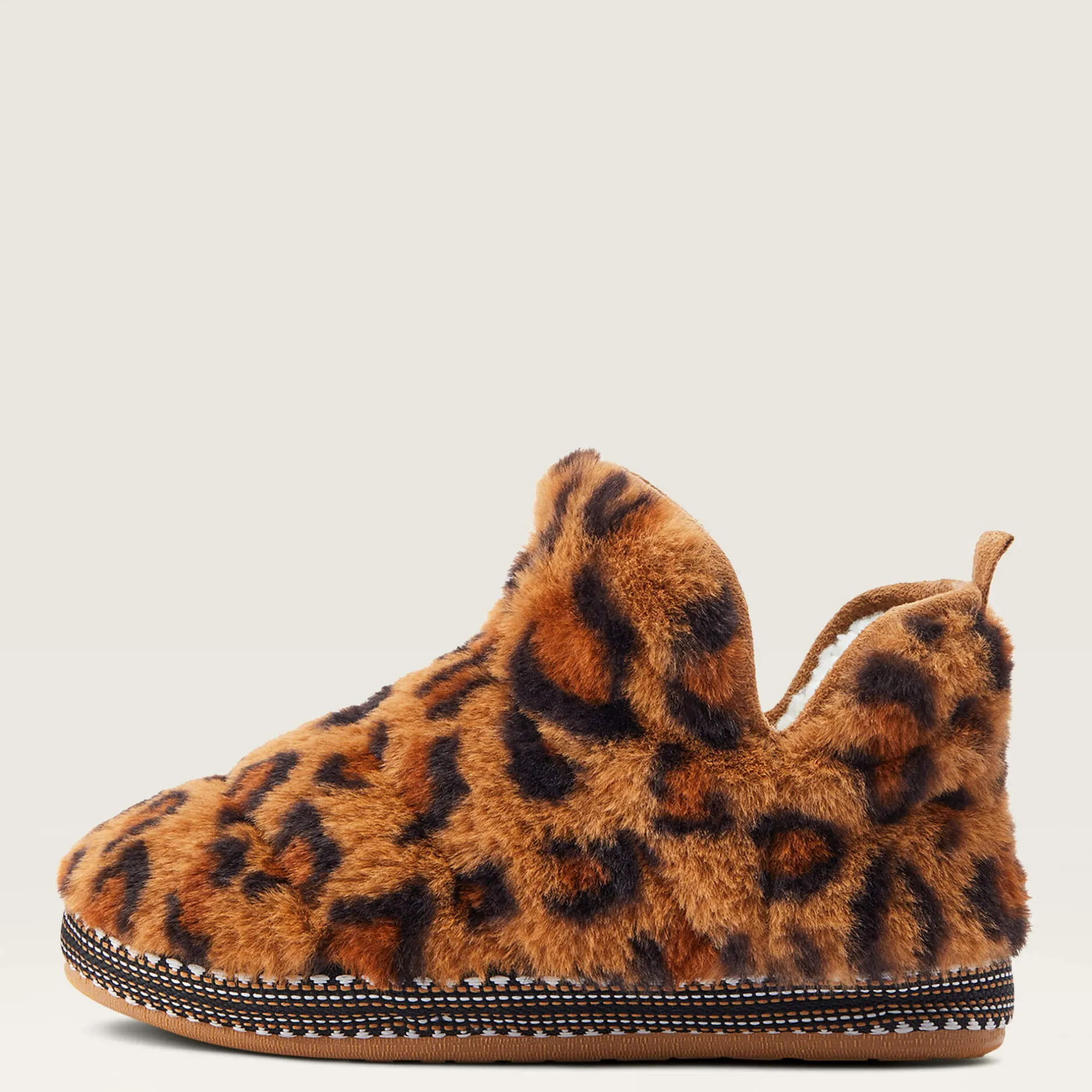 Ariat Pantoletten*Bootie Slipper FUZZY LEOPARD PRINT