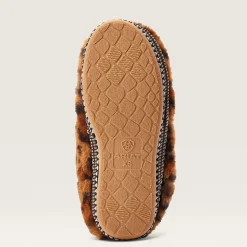 Ariat Pantoletten*Bootie Slipper FUZZY LEOPARD PRINT