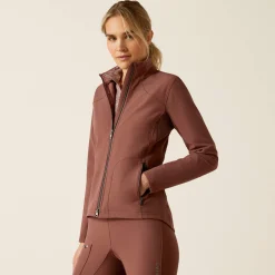 Ariat Sweatshirts & Hoodies*Boreas Full Zip Sweatshirt MARRON