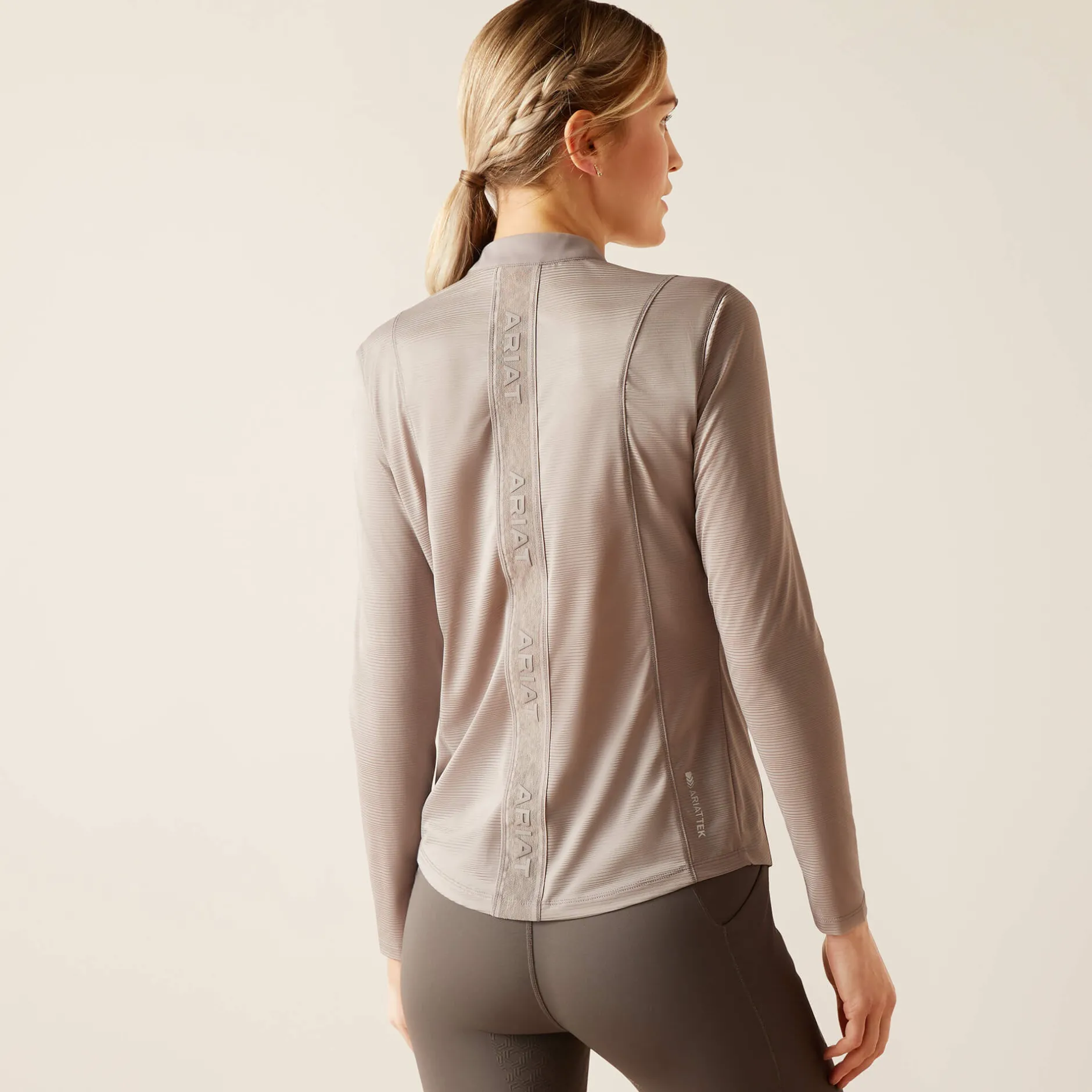 Ariat Oberteile & T-Shirts*Breathe 1/4 Zip Baselayer ZINC