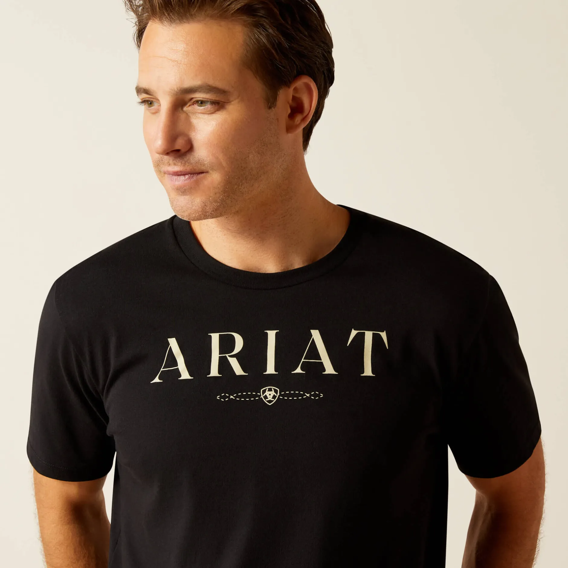 Ariat Oberteile & T-Shirts*B&W Logo T-Shirt BLACK