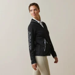 Ariat Sweatshirts & Hoodies*Byron Full Zip Hoodie BLACK