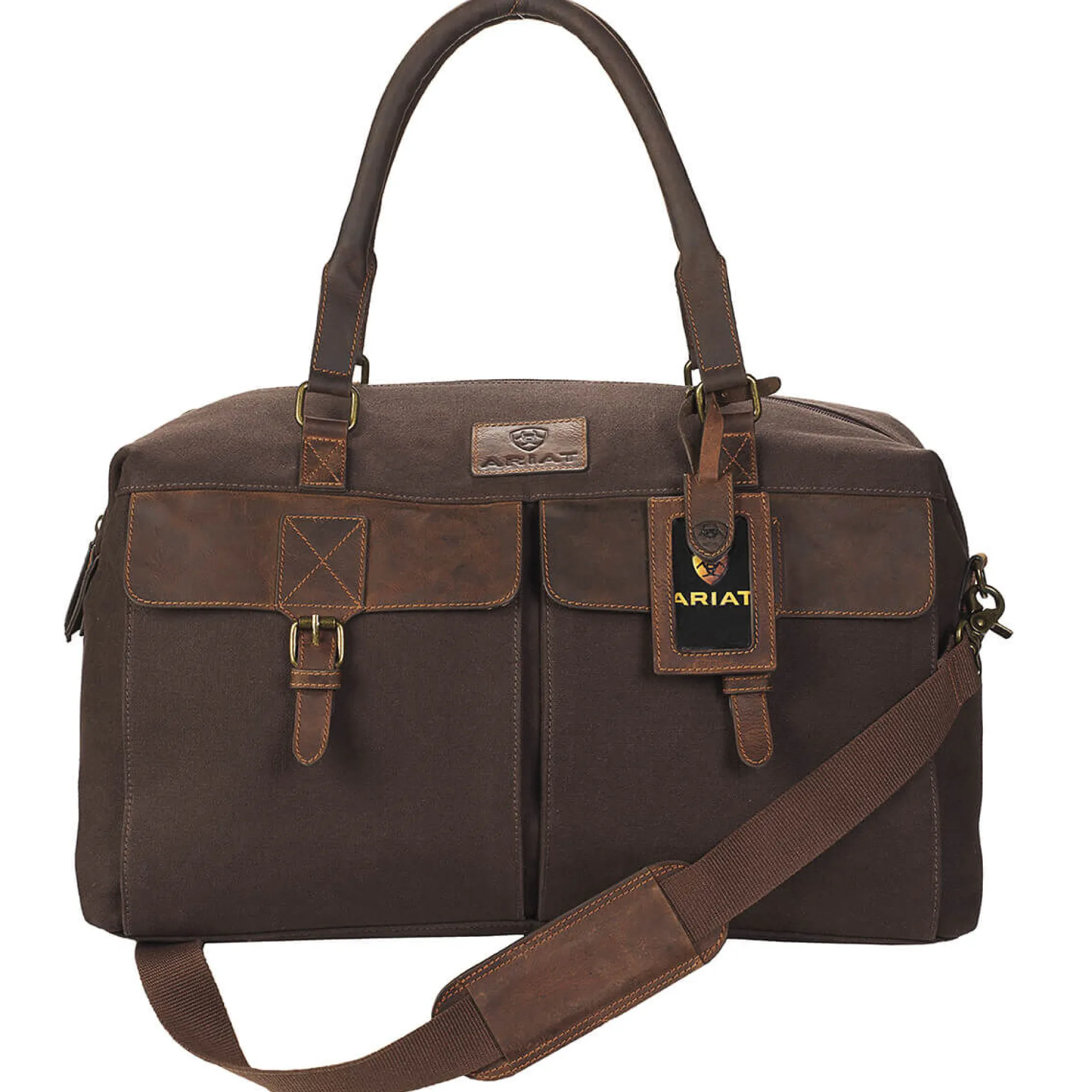 Ariat Taschen|Taschen*Canvas Duffle Bag BROWN