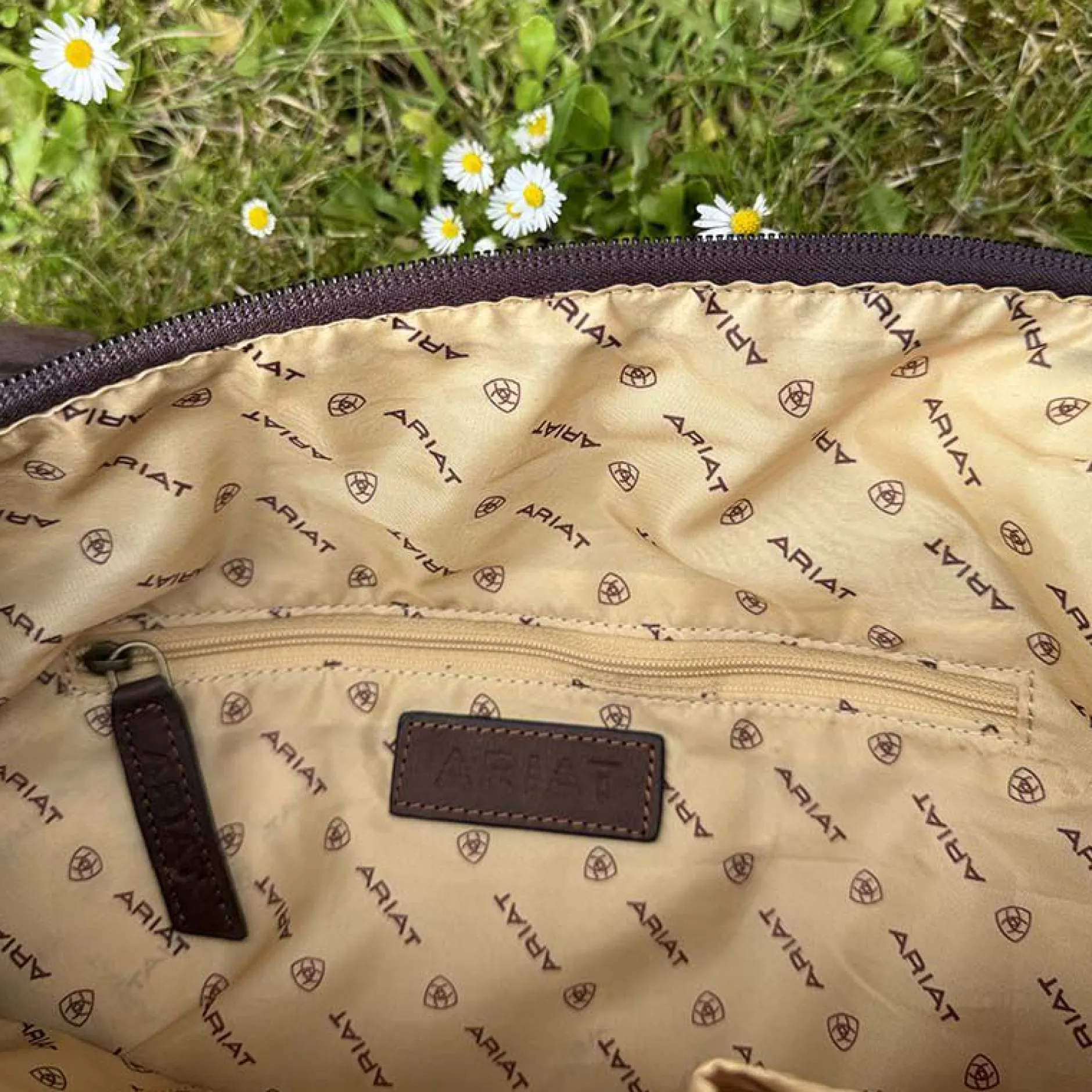 Ariat Taschen|Taschen*Canvas Duffle Bag BROWN