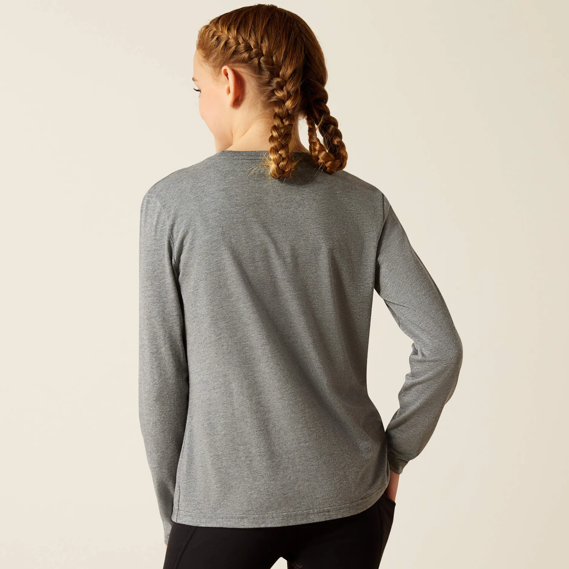 Ariat Oberteile & T-Shirts*Champion Pony T-Shirt HEATHER GREY
