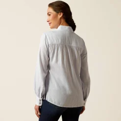 Ariat Oberteile & T-Shirts*Charolais Blouse BLUE PINSTRIPE