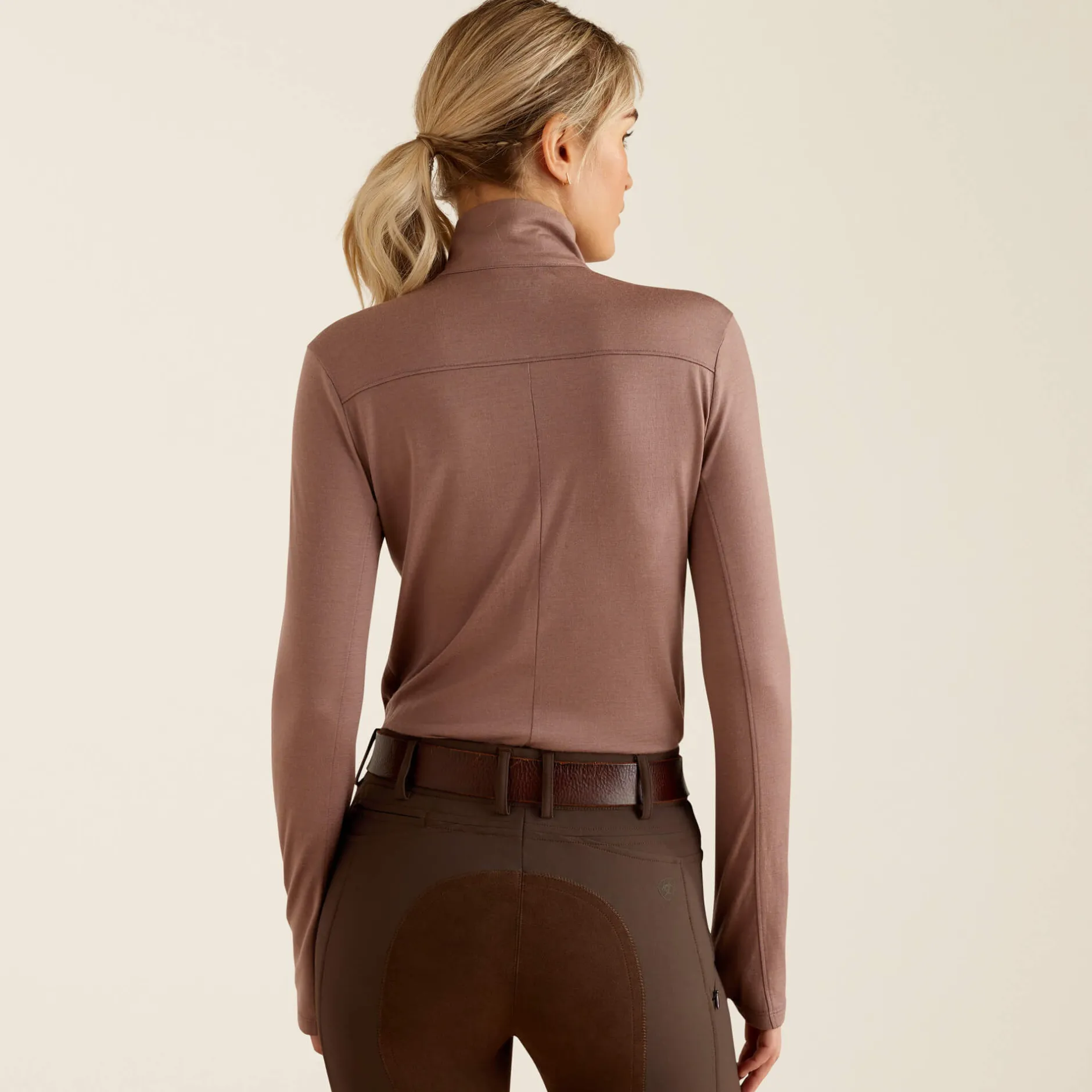 Ariat Oberteile & T-Shirts*Cheviot 1/4 Zip Baselayer TWILIGHT MAUVE