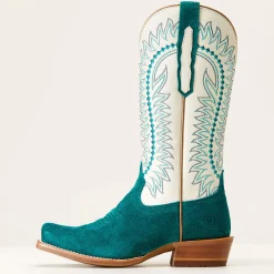 Ariat Performance Westernstiefel|Western*Derby Monroe Western Boot ANCIENT TURQUOISE ROUGHOUT