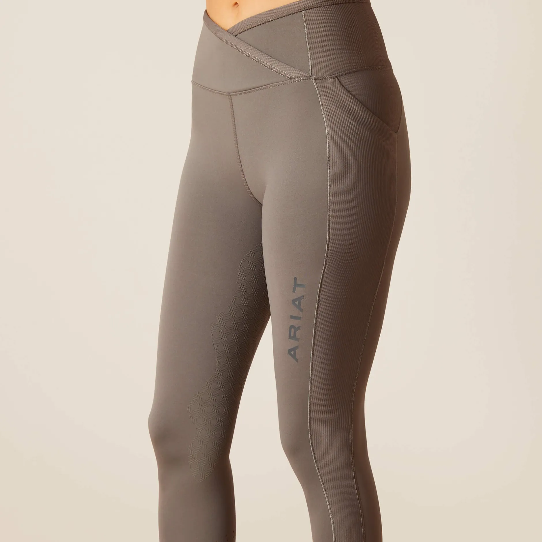 Ariat Reithosen- & Leggings*Eos Chic Half Grip Tight PLUM GREY