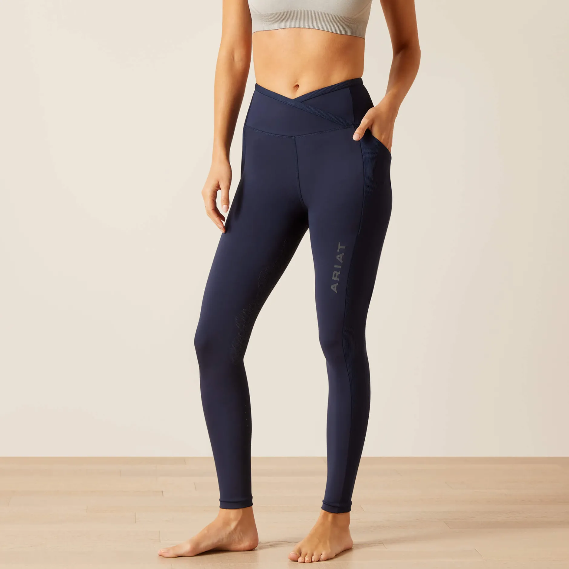 Ariat Reithosen- & Leggings*Eos Chic Half Grip Tight NAVY ECLIPSE