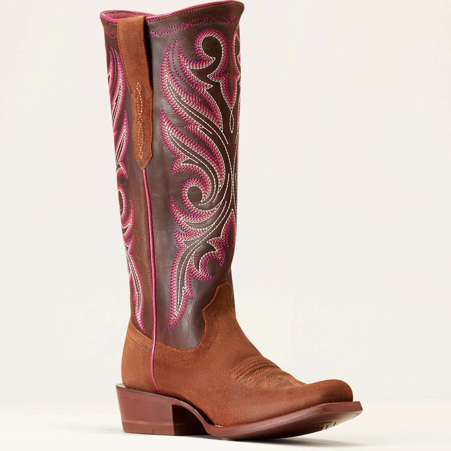 Ariat Performance Westernstiefel|Western*Futurity Starlight StretchFit Western Boot TERRACOTTA ROUGHOUT