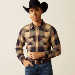 Ariat Westernhemden|Oberteile & T-Shirts*Hale Retro Fit Western Shirt PALE KHAKI