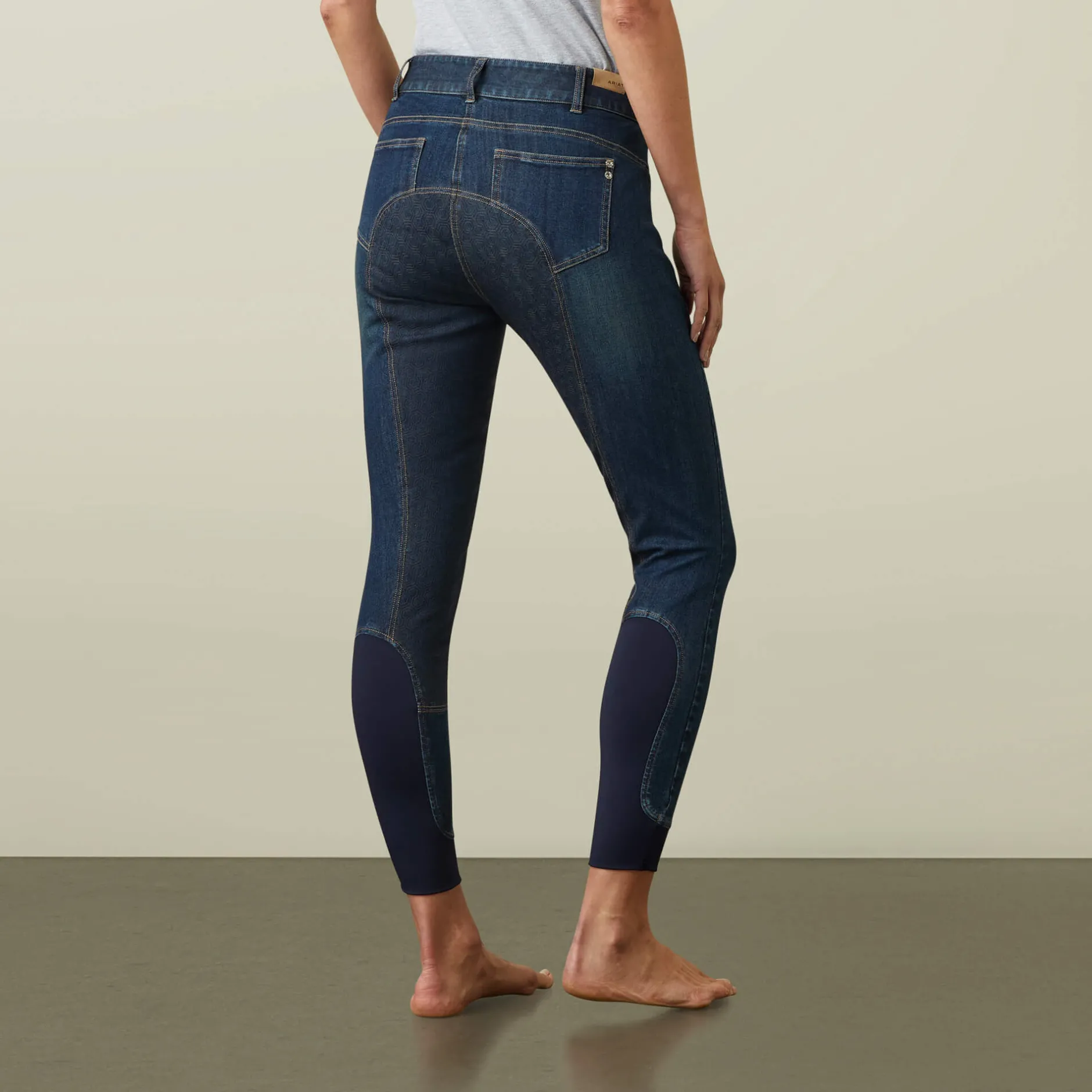 Ariat Reithosen- & Leggings*Halo Denim Full Seat Breech MARINE