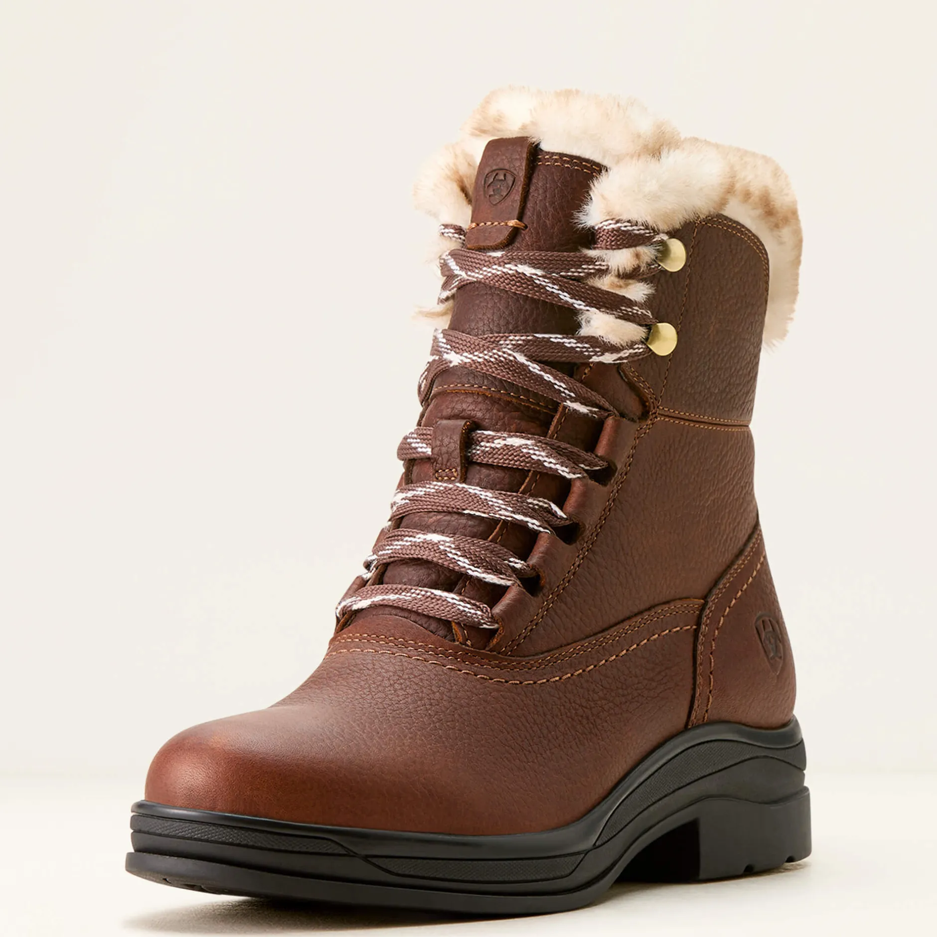 Ariat Wasserdichte Schuhe|Country*Harper Sherpa Waterproof Boot DARK BROWN