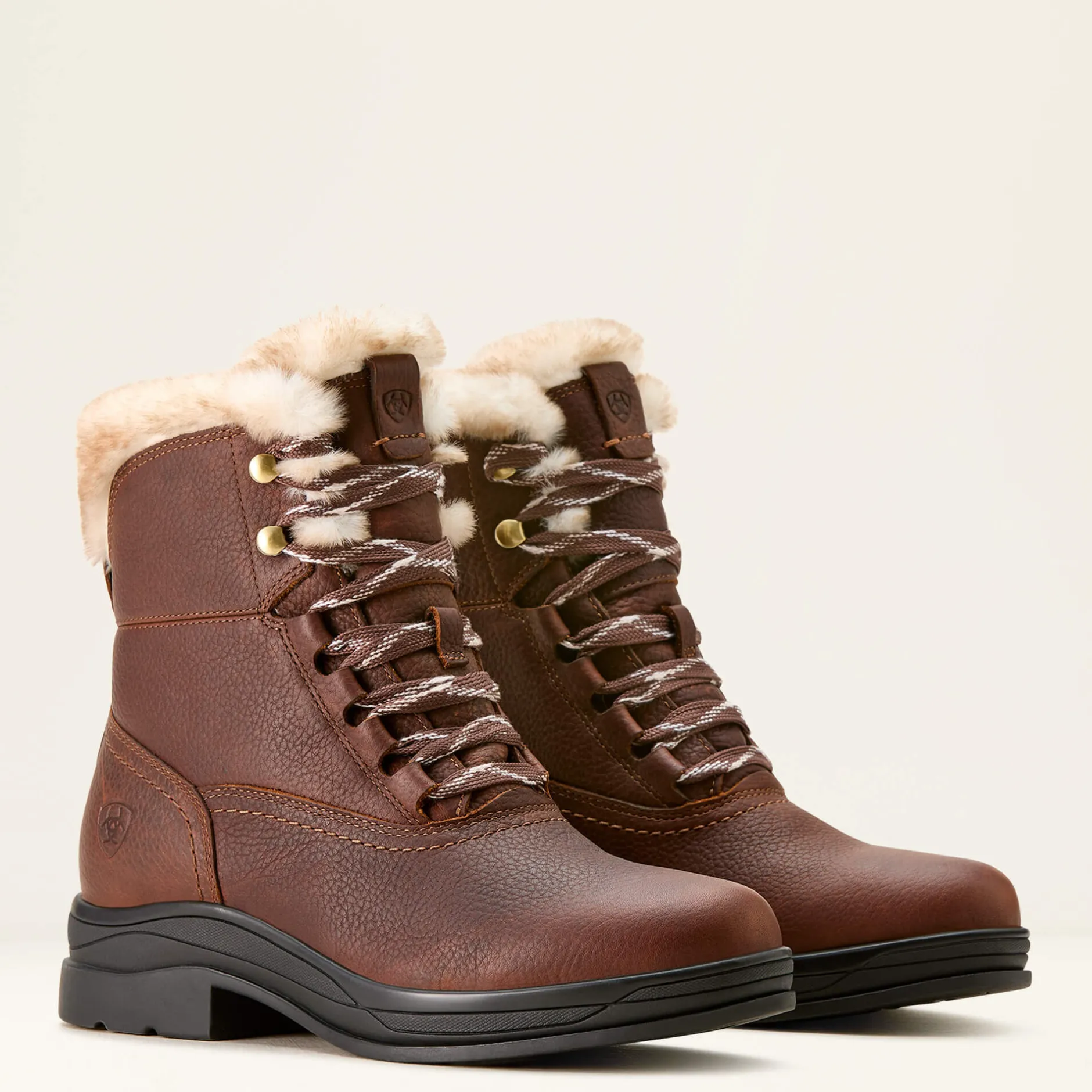 Ariat Wasserdichte Schuhe|Country*Harper Sherpa Waterproof Boot DARK BROWN