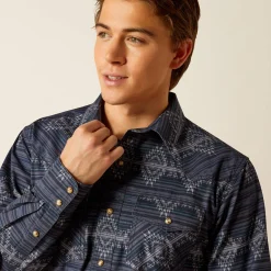 Ariat Westernhemden|Oberteile & T-Shirts*Haze Retro Fit Western Shirt MOOD INDIGO