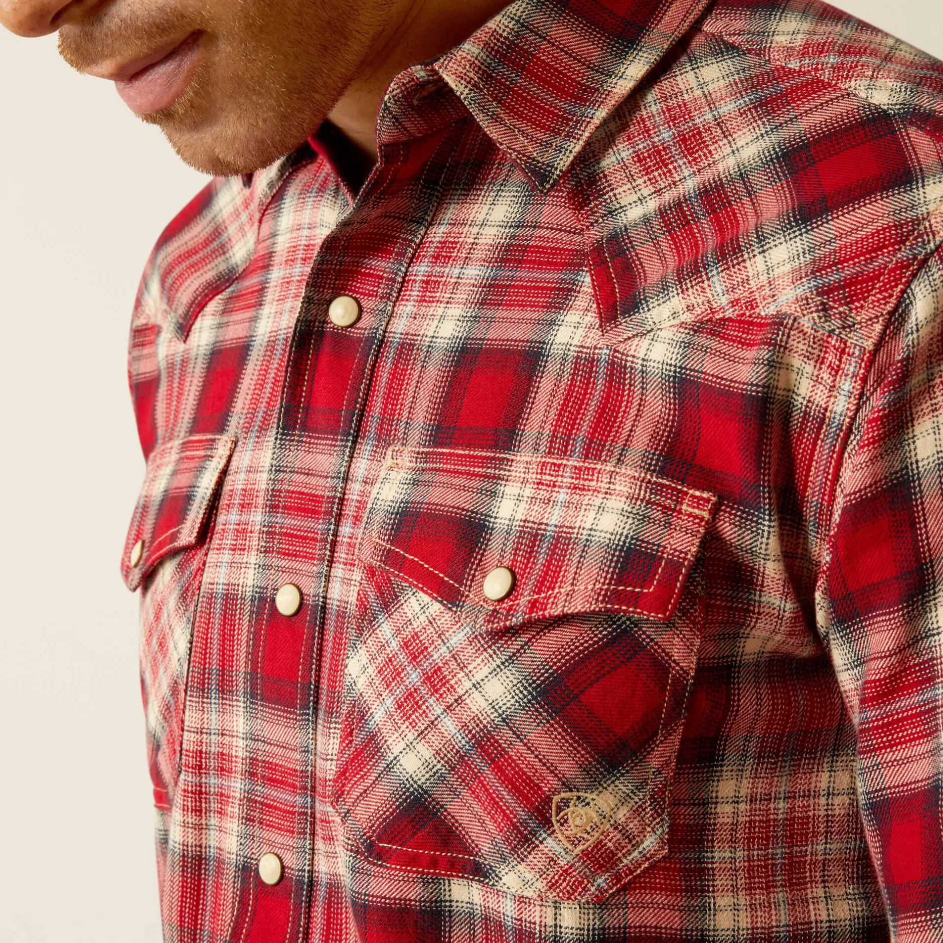 Ariat Westernhemden|Oberteile & T-Shirts*Herschel Retro Fit Western Shirt CHILI PEPPER
