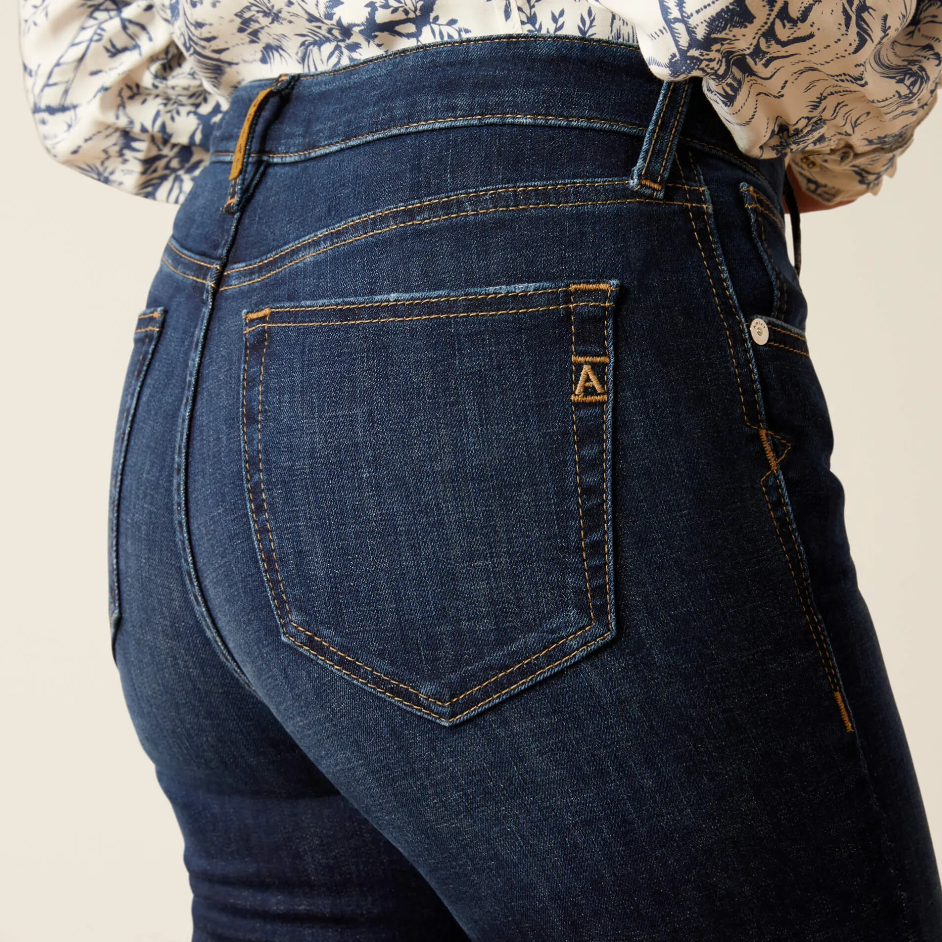 Ariat Denim|Denim*High Rise Bridle Skinny Jeans PUERTO RICO