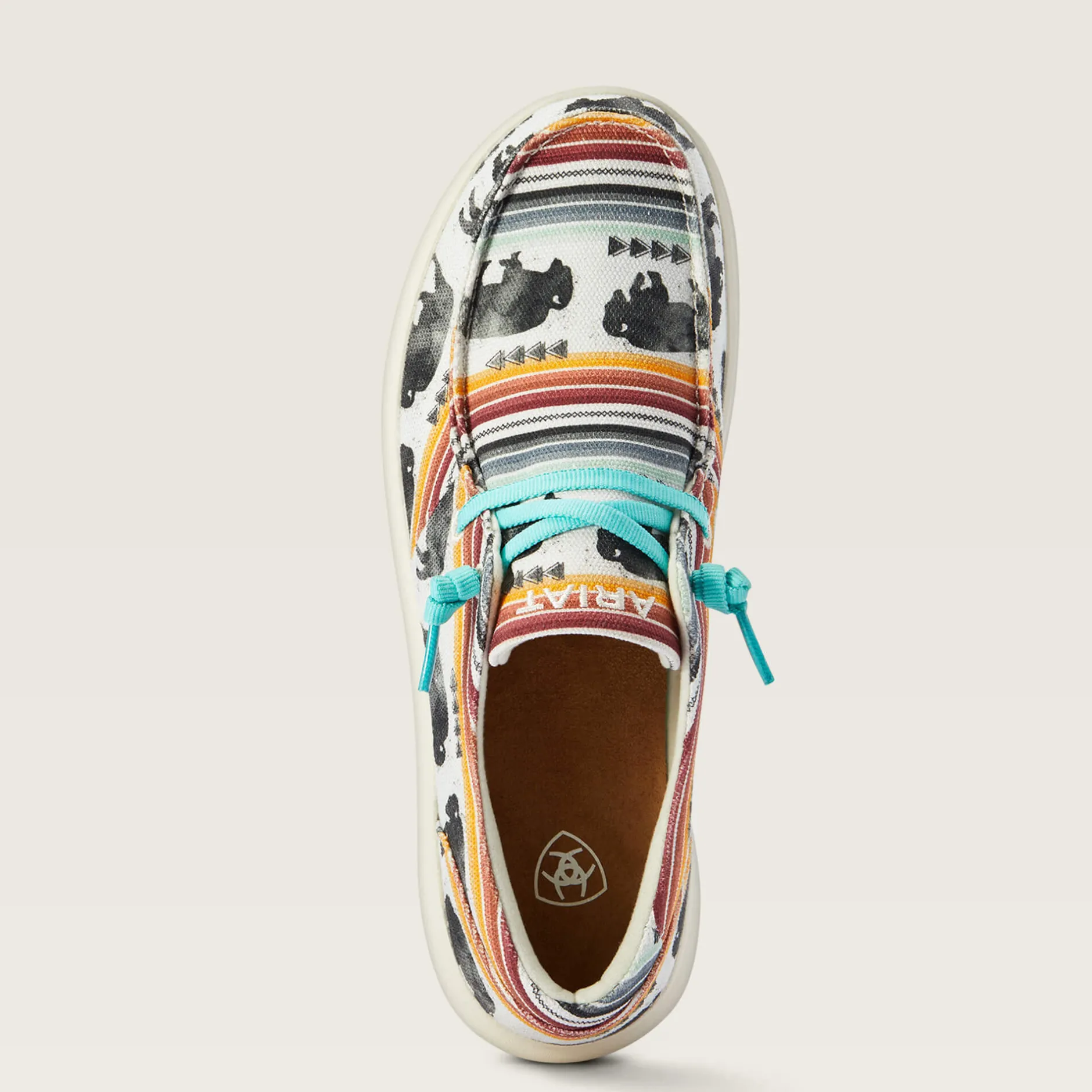 Ariat Western Freizeitschuhe|Freizeitschuhe*Hilo Casual Shoe BUFFALO PRINT